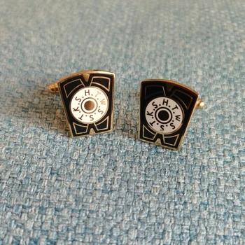 100pairs/daudz Augsti Pulēta Kvalitātes Emaljas Cufflink Masonu Freemasonary Freemasons piedurkņu aproču pogas