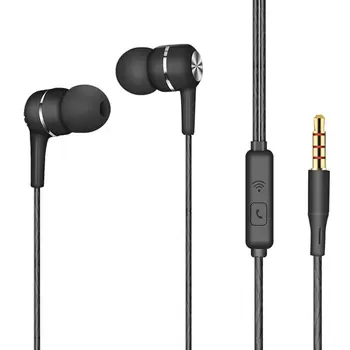 3.5 mm austiņu Vadu Austiņas Bass Stereo Earbuds Sporta Austiņas Mūzikas Austiņas Ar Mikrofonu Priekš IPhone, Samsung, Huawei Xiaomi