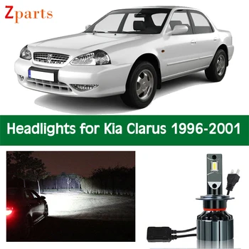 Auto Canbus Luktura Spuldze Kia Clarus 1996 1997 1998 1999 2000 2001 LED Lukturu Zemu tālās Gaismas lukturiem Apgaismes Piederumi