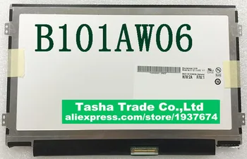 B101AW06 V. 1 LCD Displejs, LED Displejs, Portatīvo datoru Ekrāna AU Optronics B101AW06 V1