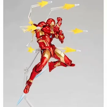 Brīnums Avengers Dzelzs Vīrs Zīmes 37 Asiņošana Mala Bruņas Ironman Rīcības Attēls Modelis Rotaļlietas