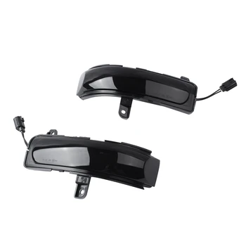 Dinamisku Pagrieziena Signāla Gaismu LED Sānu Spoguļi Indikators Blinker Gaismas Priekš Mazda 5 8 CX-7 CX7 2008-2014