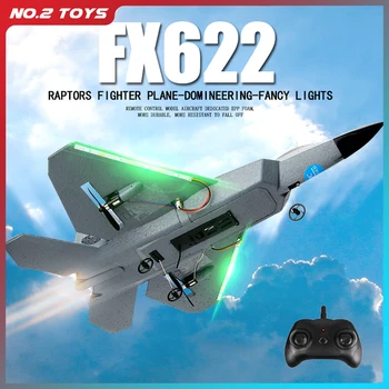 FX622 RC Dūkoņa Putu Lidmašīnas 2.4 G, Radio Vadība Planieris Tālvadības Cīnītājs Fiksētu spārnu Zēni, EPP Putas Cīnītājs Plakne Rotaļlietas, Dāvanas