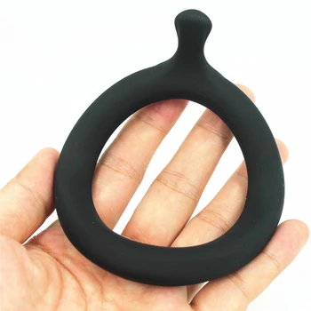 Iekšējais izmērs: 45 mm 50 mm , 55 mm silikona gailis kavēšanās gredzens seksa dzimumlocekļa gredzens cockring gailis gredzens seksa laikā, kas ilgst rotaļlietu vīrietis