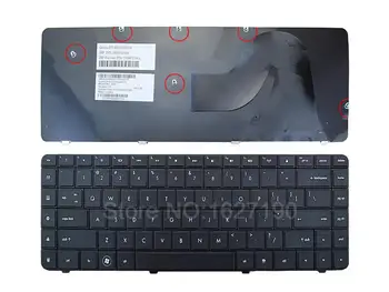 Jaunā ASV Tastatūras HP CQ62 CQ56 MELNS ( OEM ) PN: AEAX6U00110 Remonts Nomaiņa Notebook/Laptop klaviatūru
