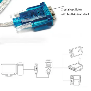 Kabeļa Pārveidotāju ātrgaitas USB Ar 9 kontaktu Savienotāju Augstas veiktspējas Stabilu Atbalstu Adapteri Datoru, DATORU, Klēpjdatoru Tālruni