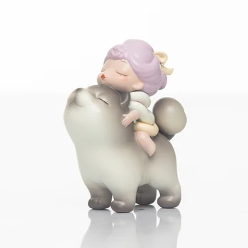 Kemelife Baltā Nakts Pasaku Jūlijā Trušu Rīcības Anime Attēls Rotaļlietas Cute Modelis Gril Dzimšanas Dienas Dāvanu Caixas Supresas Mājas Decore