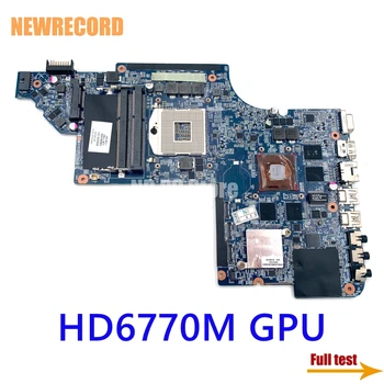 NEWRECORD 659095-001 Portatīvo datoru Mātesplati Par Hp Pavilion DV7-6000 HM65 DDR3 HD6770M grafikas karte galvenā valdes pilns tests