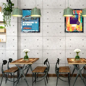 Retro 3D cietā ķieģeļu mūra akmens modeli kultūras akmens tapetes bārs frizētava kafijas restorāns rūpniecības vēja tapetes
