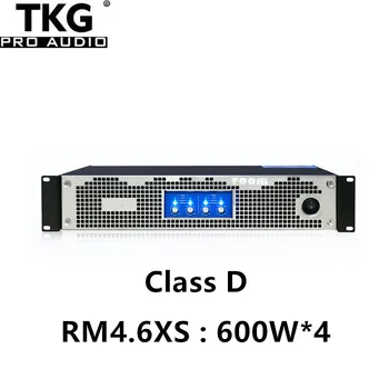 TKG RM4.6XS 600watt 600W 4 kanālu d klases amp skaņas jaudas pastiprinātājs
