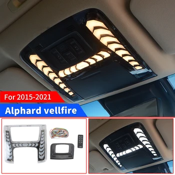 Toyota Alphard Vellfire 30 2015-2023 2019 2020 salona Apgaismojums, Automašīnu Jumtu Griestu LED Lasīšanas Gaismas Modifikācijas Piederumi