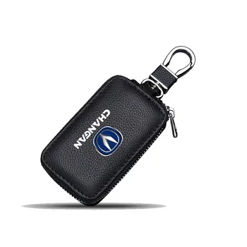 Ādas Automašīnas Atslēgu Gadījumā, ja Atslēgas Pilnībā Segtu Aizsardzības Apvalks Soma CHANGAN CS15 CS75 CS55 CS35 CS95 CX70 Alsvin V3 V5 Auto Piederumi
