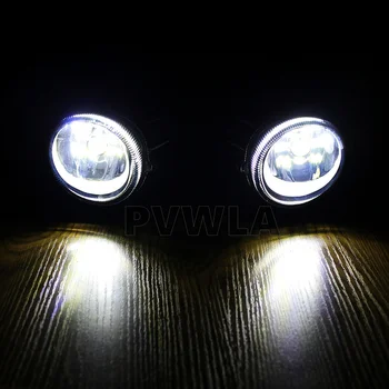 Auto LED Gaismām, VW CC 2008 2009 2010 2011 Priekšējais Bamperis Miglas lukturu Tālās Gaismas Ar LED Spuldzēm 1