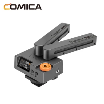 COMICA Traxshot Super Cardioid Transformējamu All-in-One Shotgun Mic,Universālu Kameru un Viedtālrunis 2