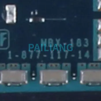 SONY MBX-183 Klēpjdators Mātesplatē 1-877-117-14 A1734327A G98-634-U2 GM45 DDR3 Grāmatiņa Mainboard 2