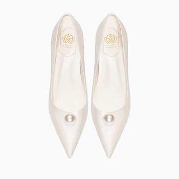 Arden Furtado pavasarī ir 2021. modes sieviešu kurpes norādīja toe Sekla muti augstpapēžu kurpes augstpapēžu kurpes Zīda elegants Svētkos kāzu kurpes 3