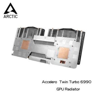 Arctic Accelero Twin Turbo 6990 GPU Radiatoru ATI Radeon HD 6990 Grafiskā Karte,VGA Cooler 12CM PWM Ventilators Siltuma Izlietnes 4