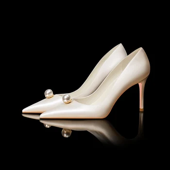 Arden Furtado pavasarī ir 2021. modes sieviešu kurpes norādīja toe Sekla muti augstpapēžu kurpes augstpapēžu kurpes Zīda elegants Svētkos kāzu kurpes 4