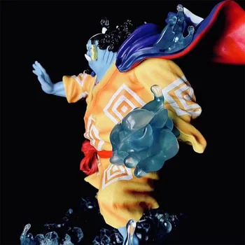 32cm Jinbe Attēls, Anime Modelis Shichibukai Jinbe Darbības Rādītāji Figma GK PVC Lielizmēra Statuja Kolekcionējamu Rotaļlietu Zēns Dāvanu 5