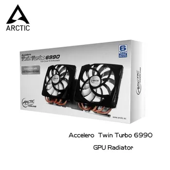 Arctic Accelero Twin Turbo 6990 GPU Radiatoru ATI Radeon HD 6990 Grafiskā Karte,VGA Cooler 12CM PWM Ventilators Siltuma Izlietnes 5