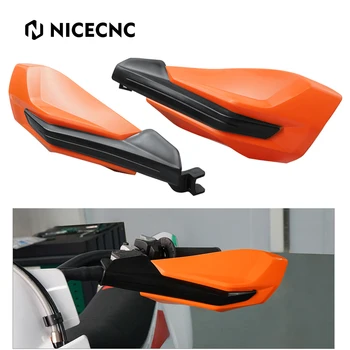 NICECNC Motociklu Plastmasas Stieņa Aizsargi, Handguard Aizsargs KTM 125-500 TEIC EXCF TPi XC XCF XCW SX SXF 2014-2022 Oranža